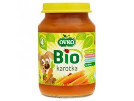 Ovko Bio морковное пюре 190 г